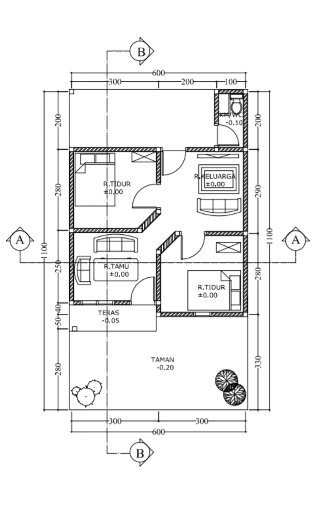 Layout Rumah