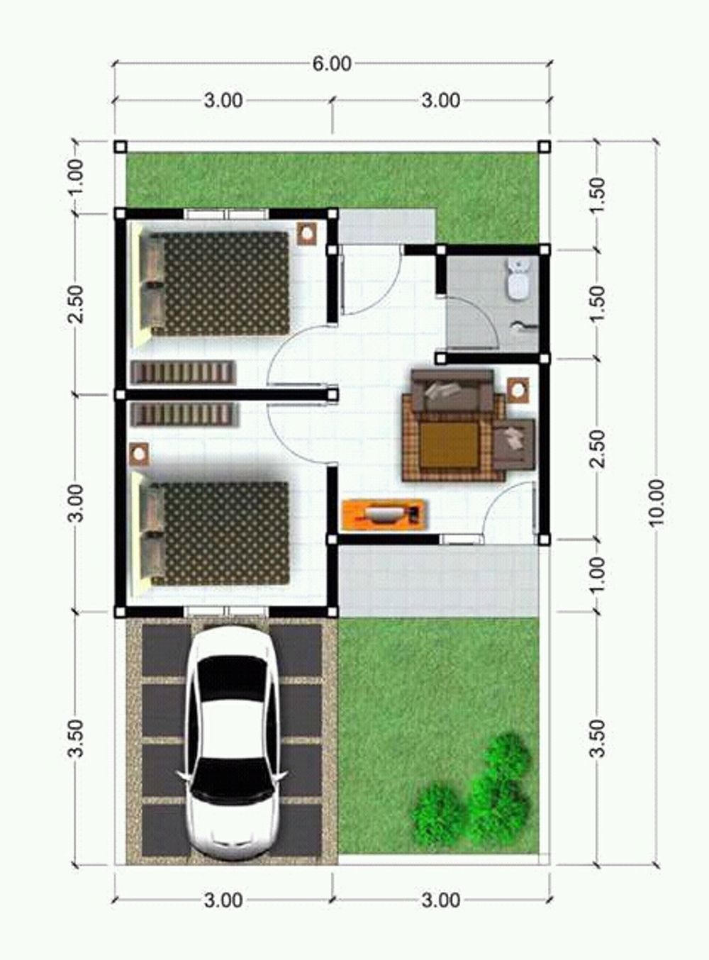 Layout Rumah