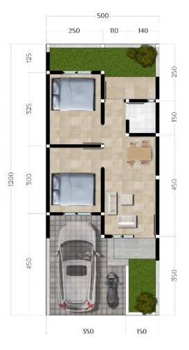 Layout Tipe 32/60