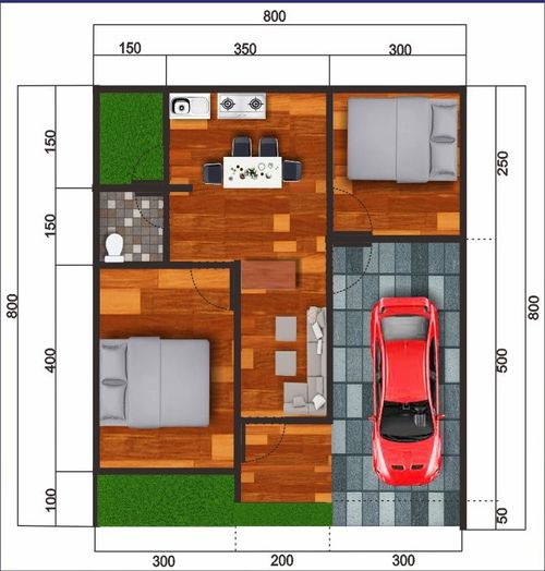Layout Rumah
