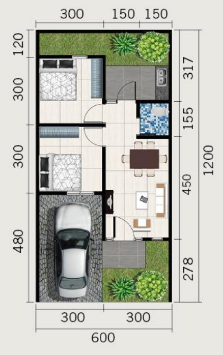 Layout Akasia