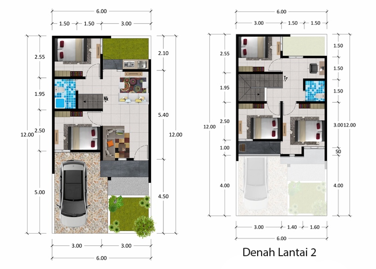 Layout Tipe 80