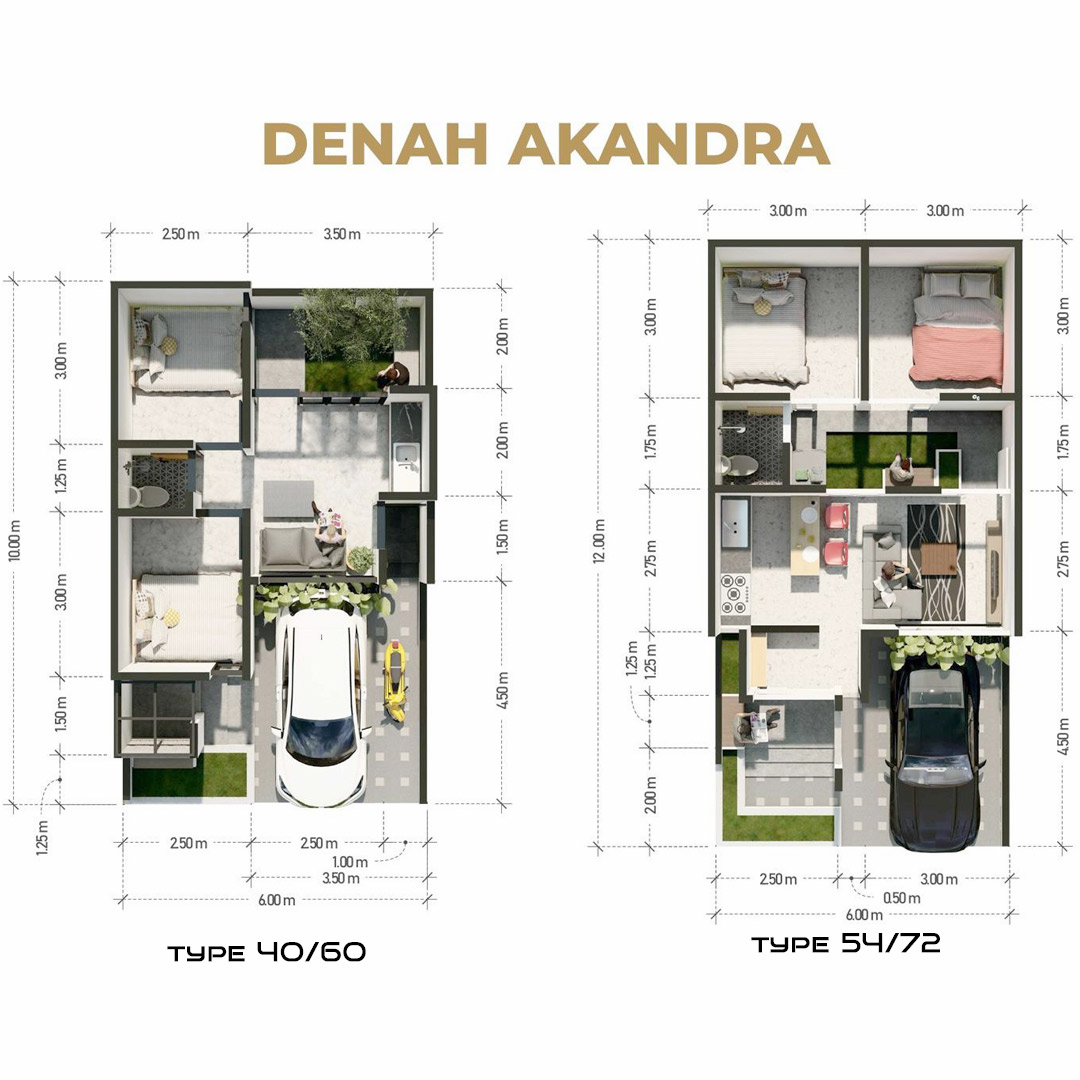 Layout AKANDARA type 54/72