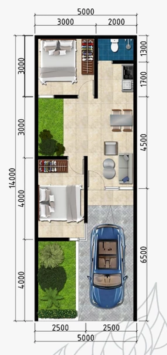 Layout Rumah