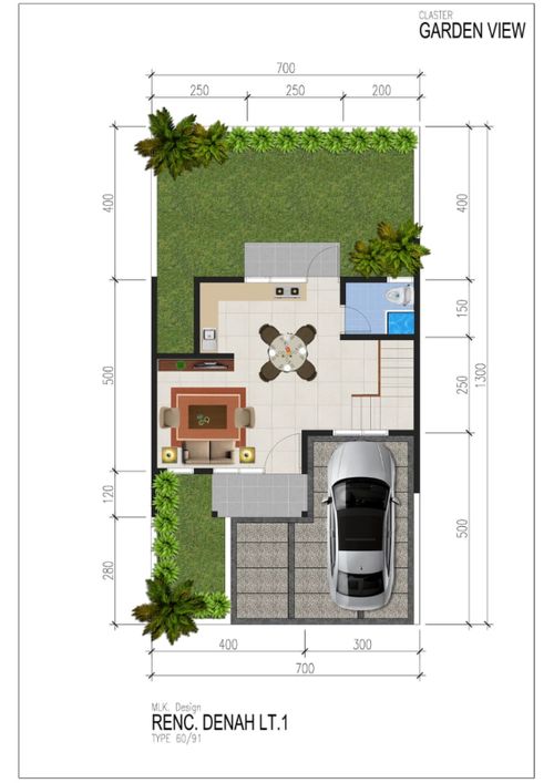 Layout Tipe G 60/91