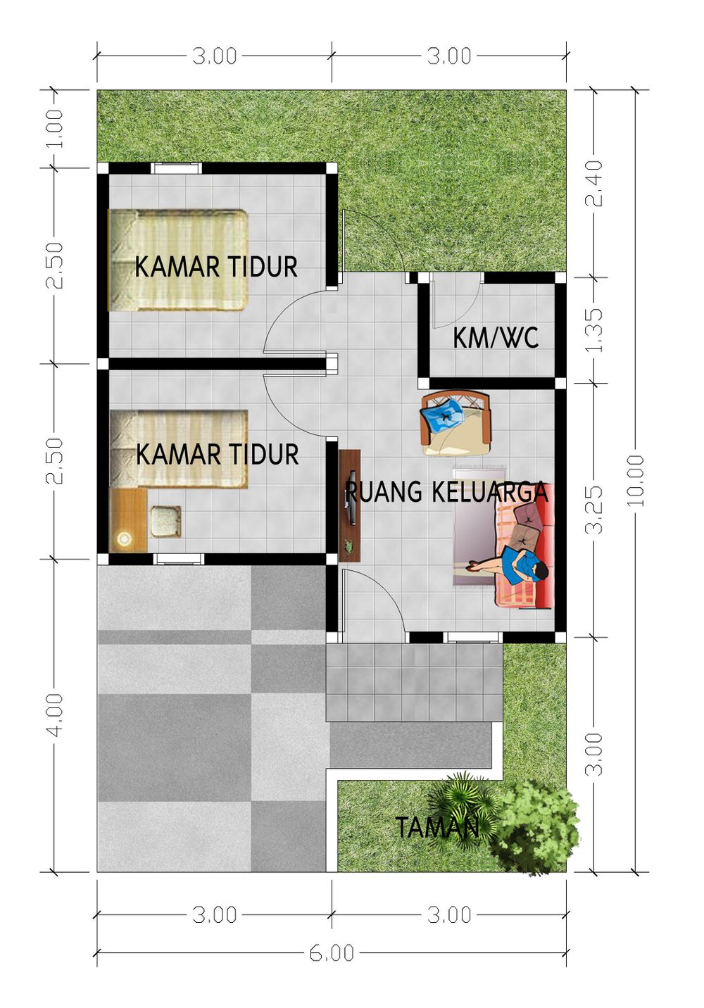 Layout Rumah