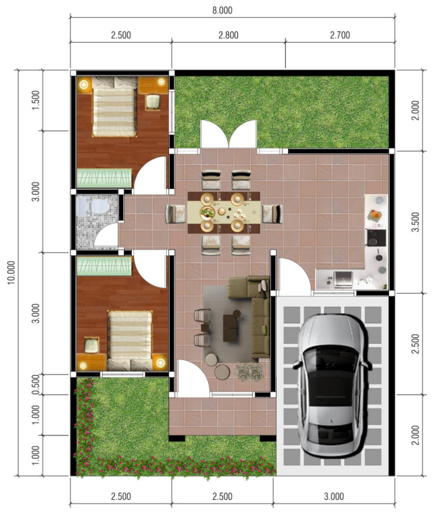 Layout Rumah
