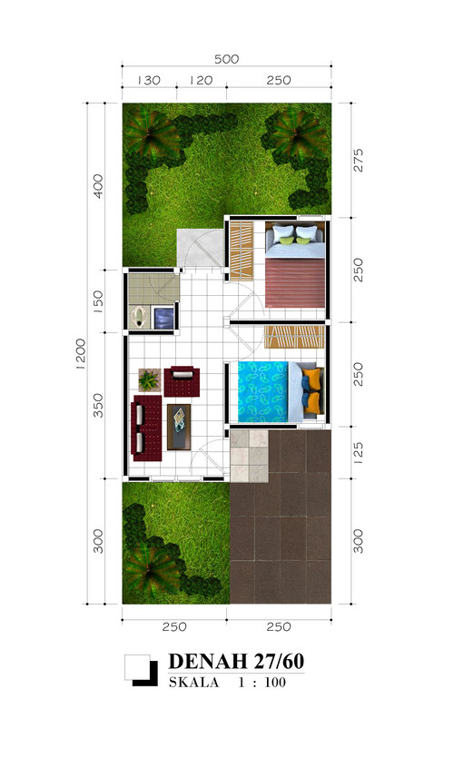 Layout Tipe 27