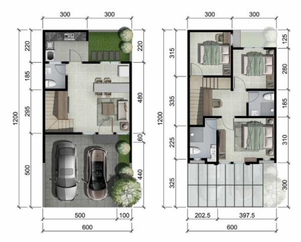Layout Rumah