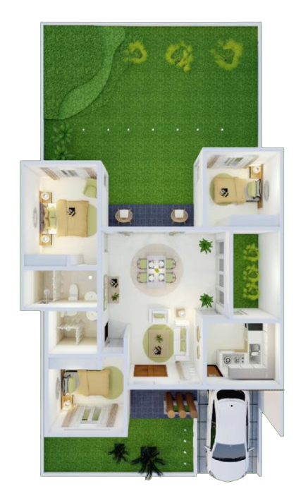 Layout Rumah