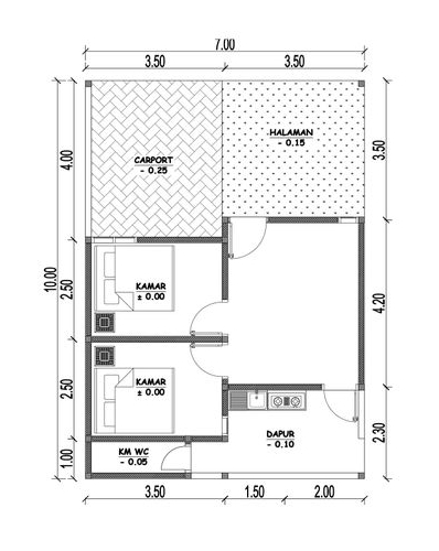 Layout Tipe 36