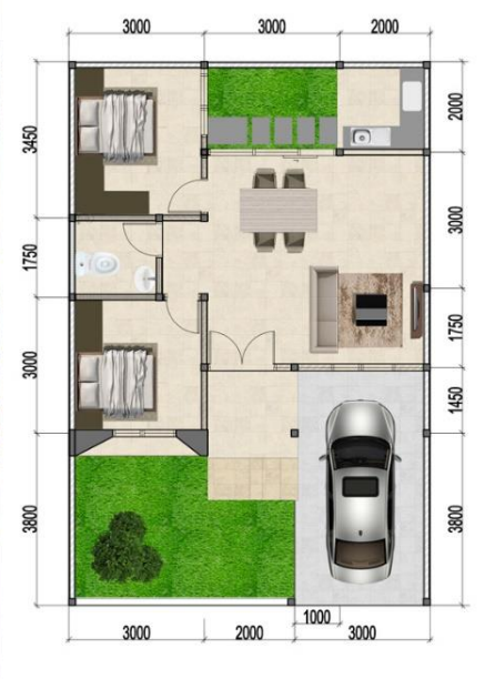 Layout Rumah