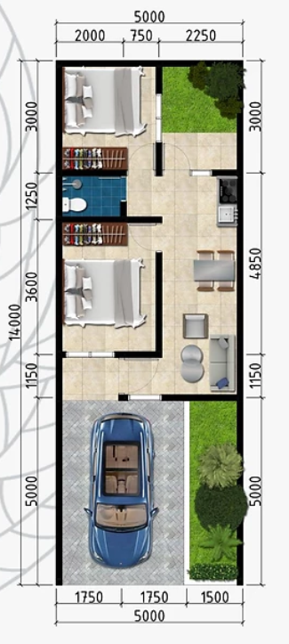 Layout Rumah