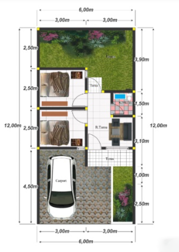 Layout Rumah