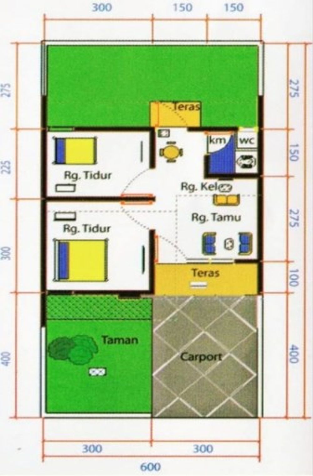 Layout Tipe 30