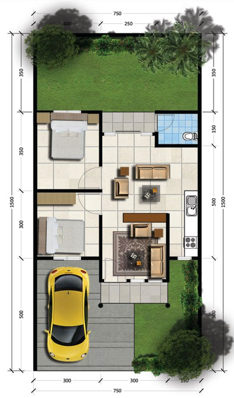 Layout Almond
