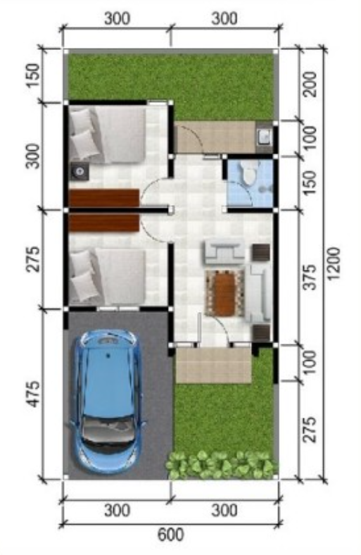 Layout Rumah