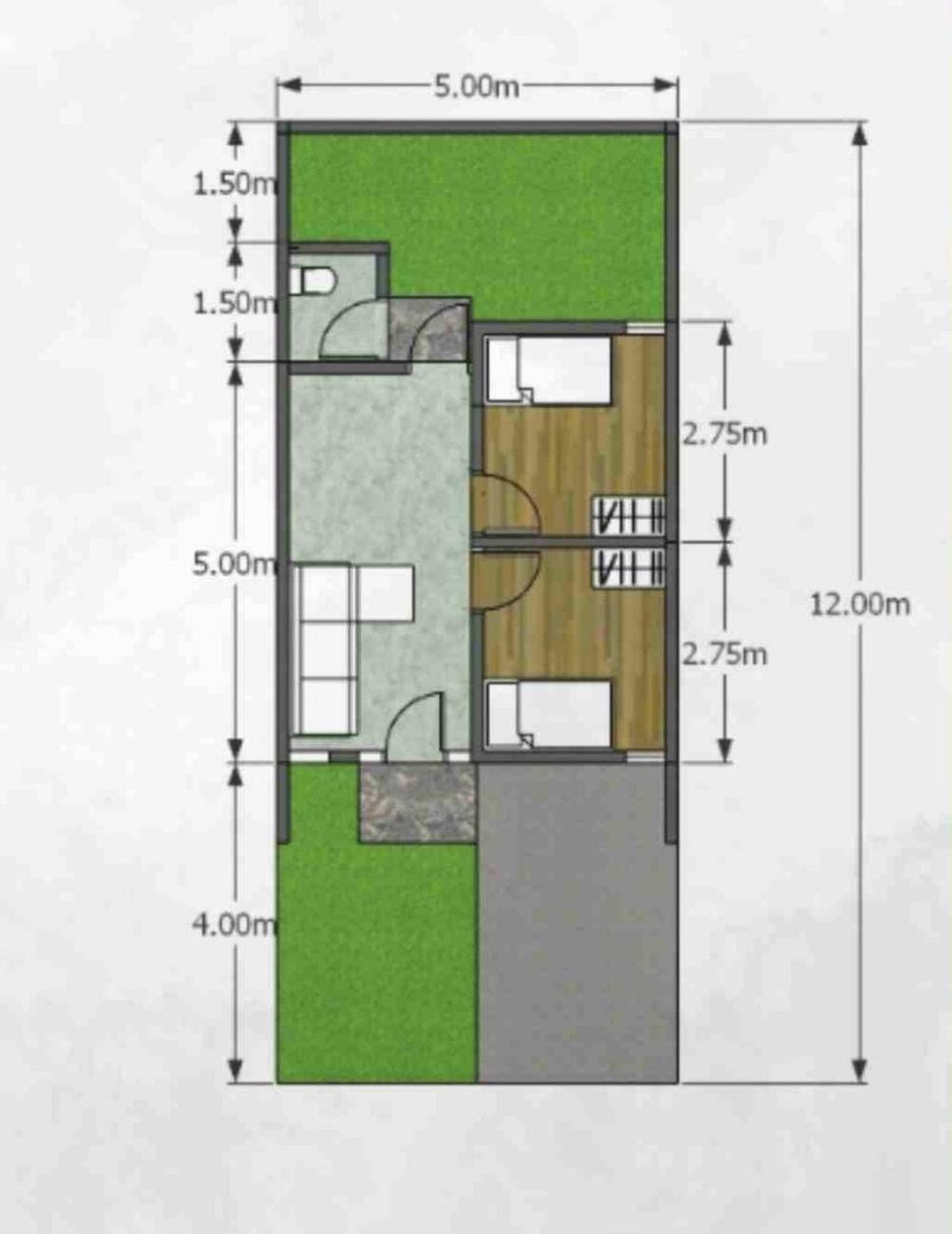 Layout Tipe 29/60