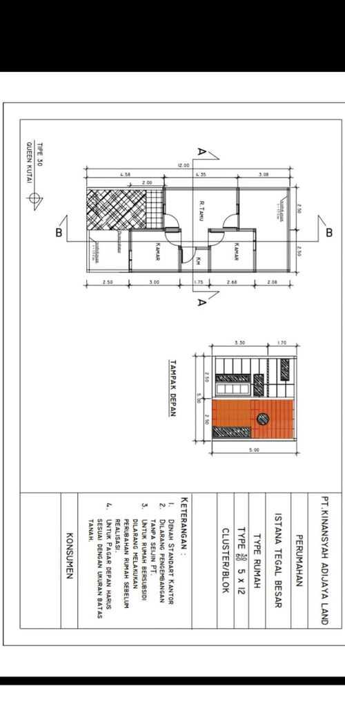 Layout Tipe Queen Kutai (subsidi)