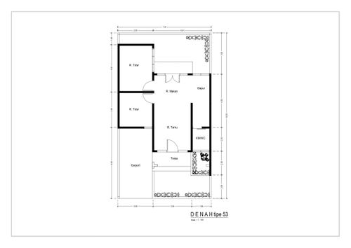 Layout Tipe 53