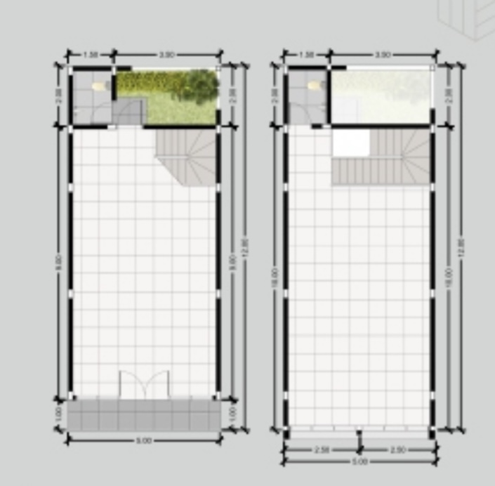 Layout Ruko