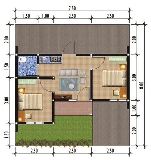 Layout Tipe 30