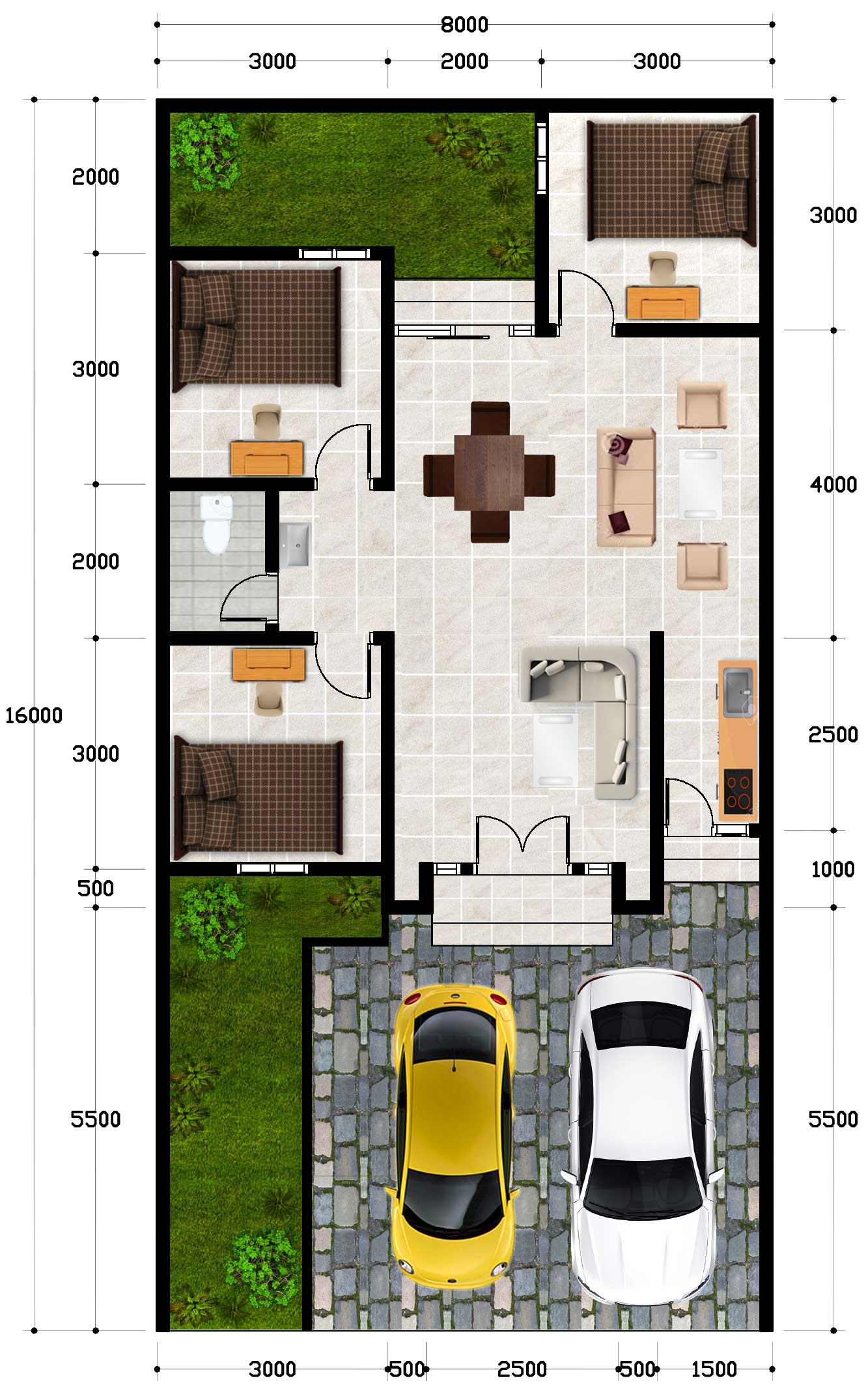 Layout Panglima