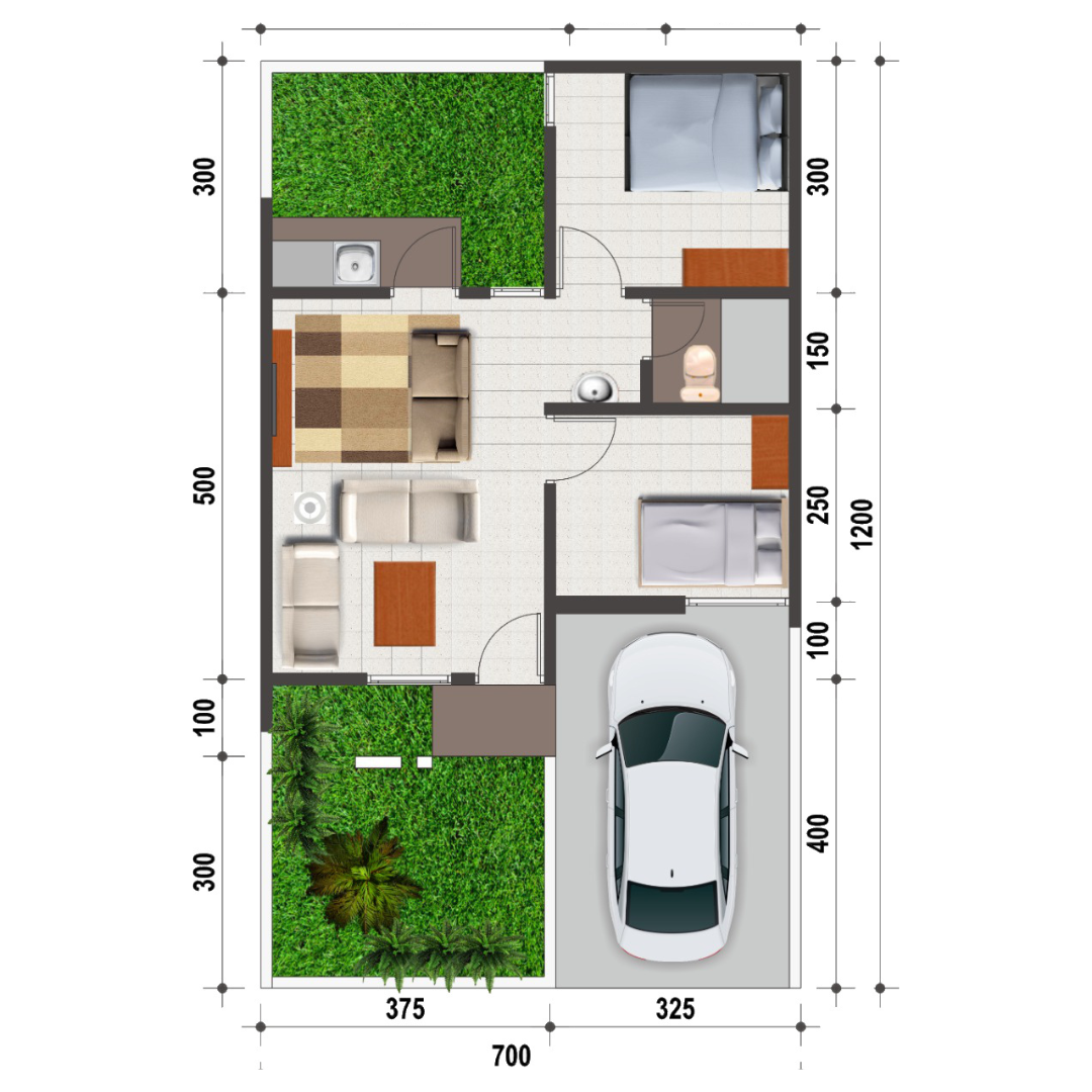 Layout Rumah