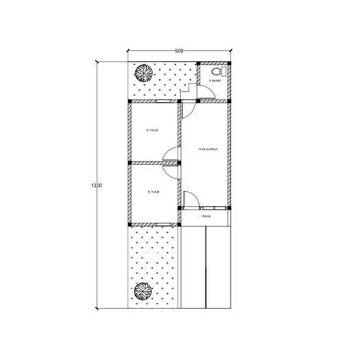 Layout Terra House