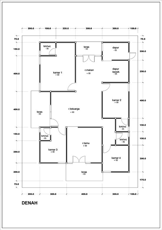 Layout Rumah