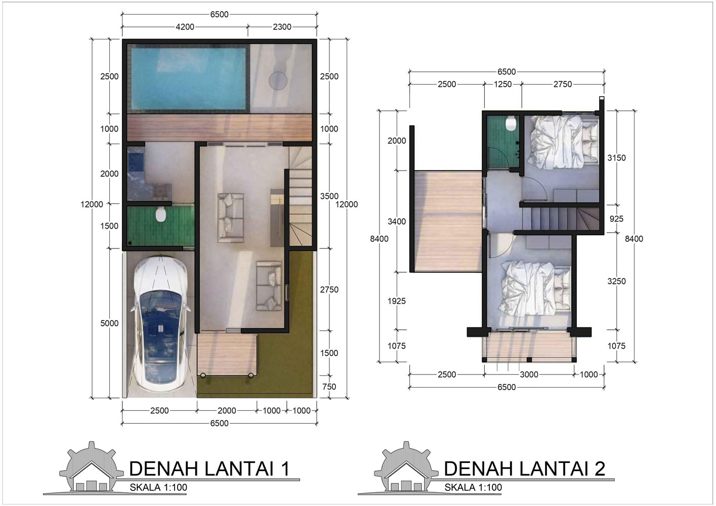 Layout Tipe 65
