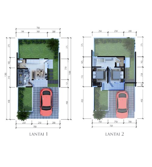 Layout Tipe GRND 45/91