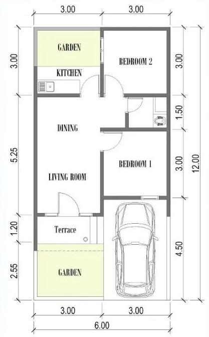 Layout Rumah