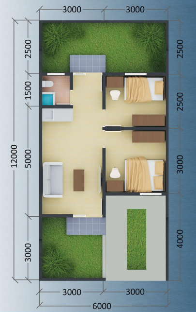 Layout Tipe 38