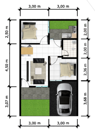 Layout Rumah