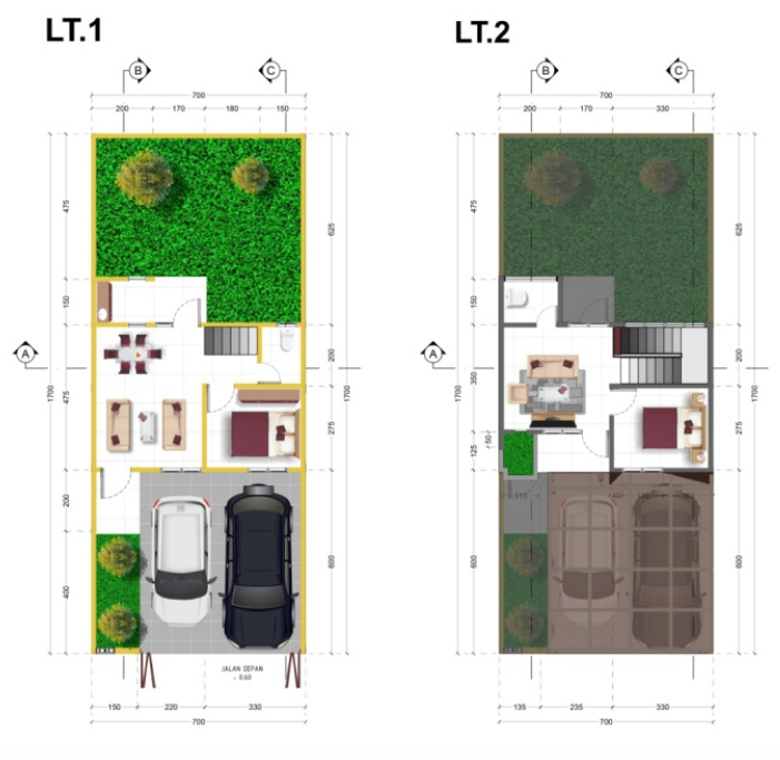 Layout Orchard