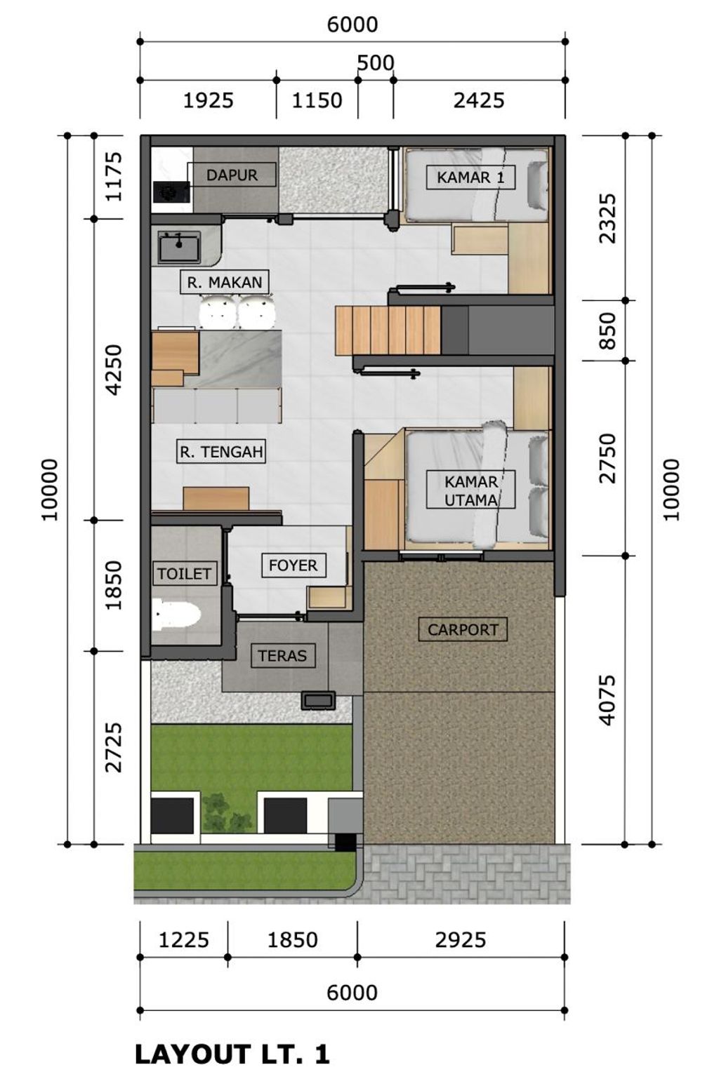 Layout KAITEKI KO