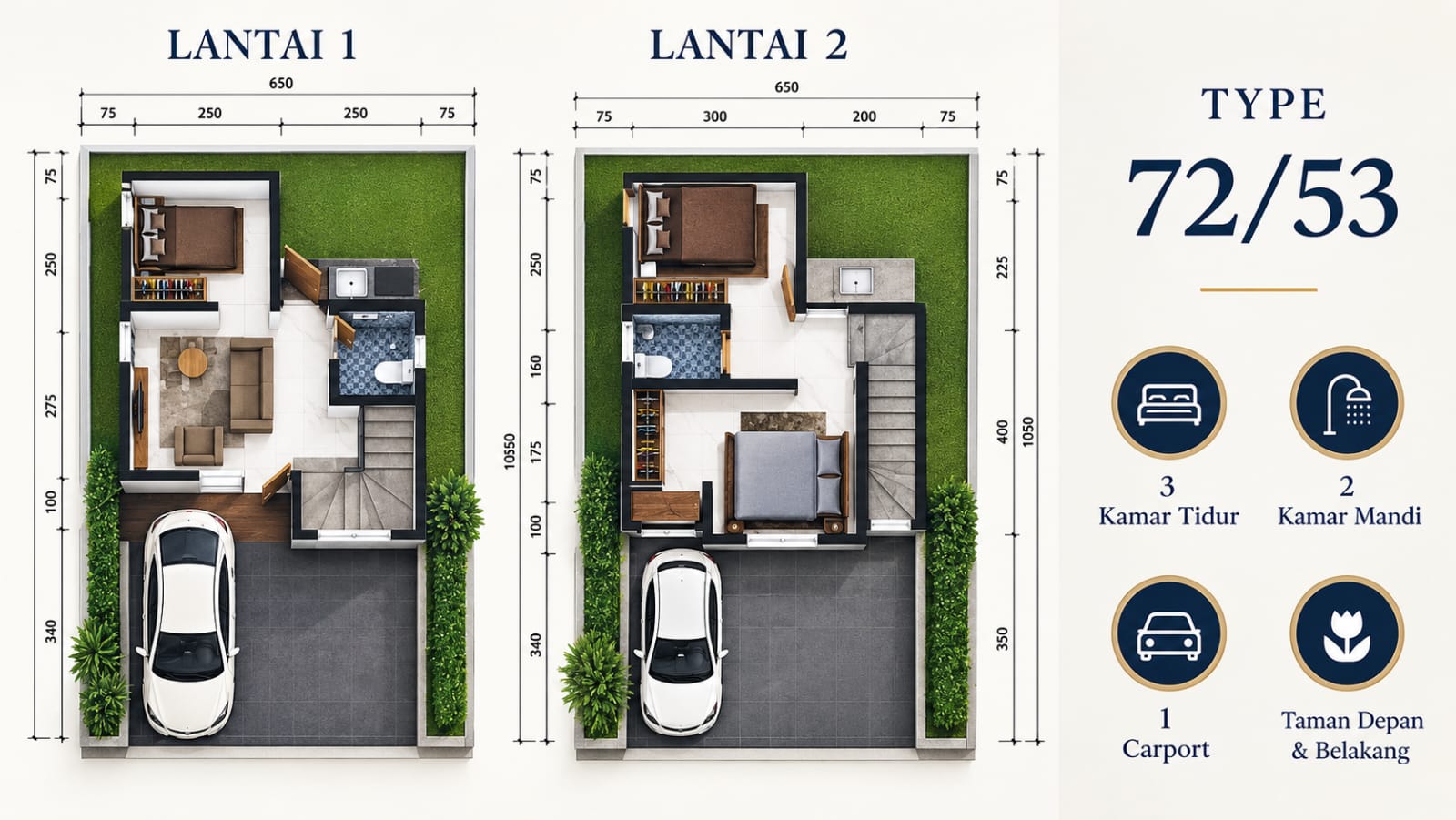 Layout Type 72/53