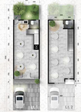 Layout Ruko 118/60
