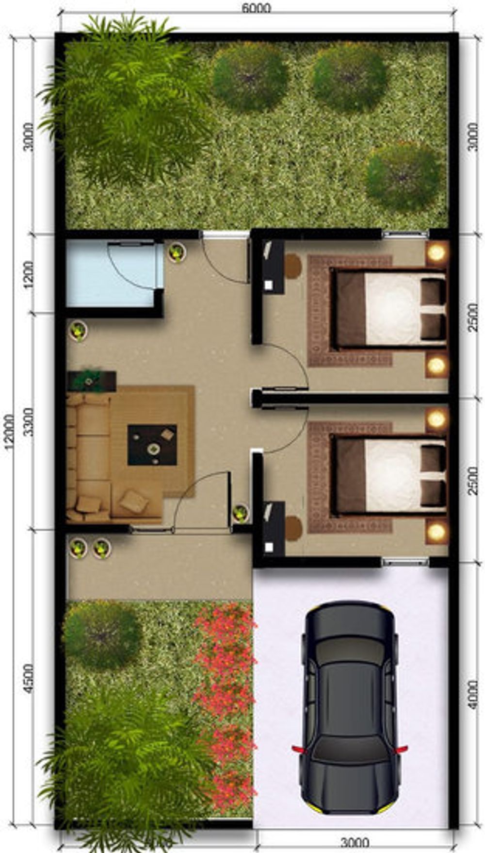Layout Tipe 30/60