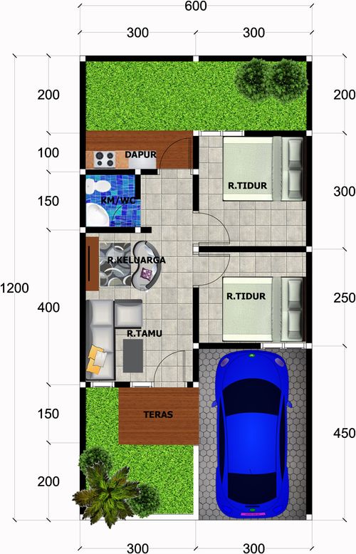 Layout Tipe 30
