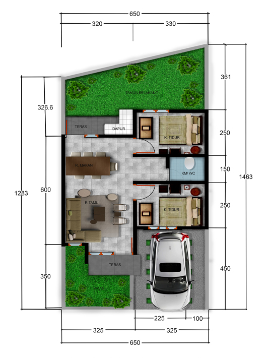 Layout Rumah
