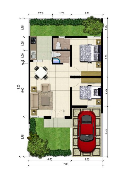 Layout Rumah