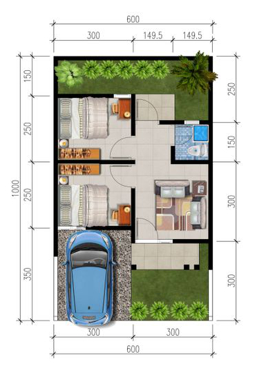 Layout Rumah