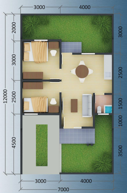 Layout Tipe 42