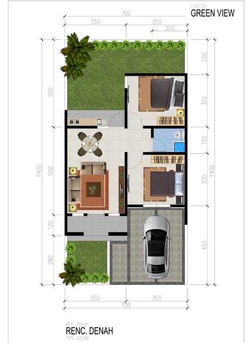Layout Tipe GRN 50/98