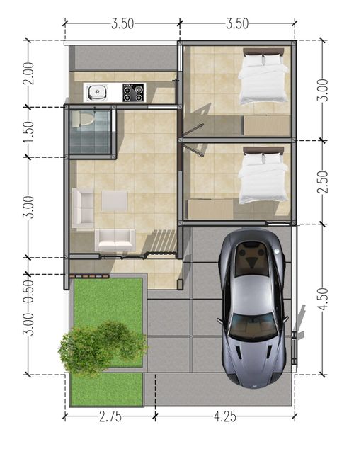 Layout Rumah