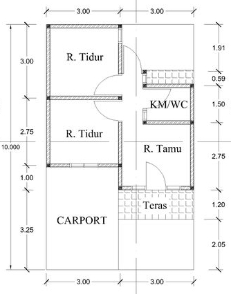 Layout Rumah