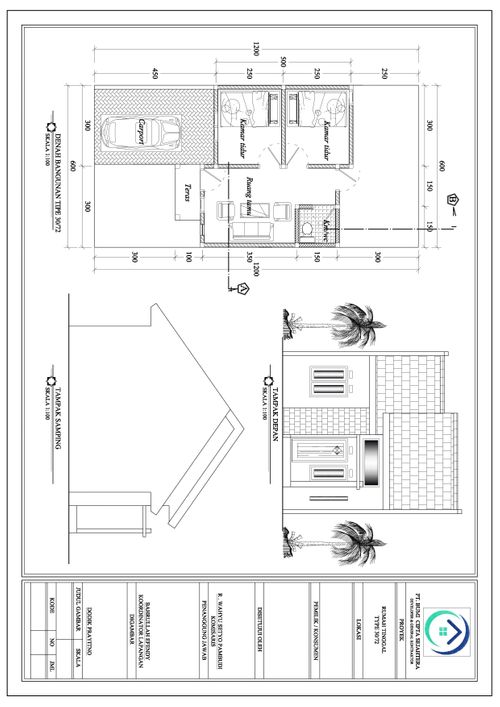 Layout Tipe 30/70