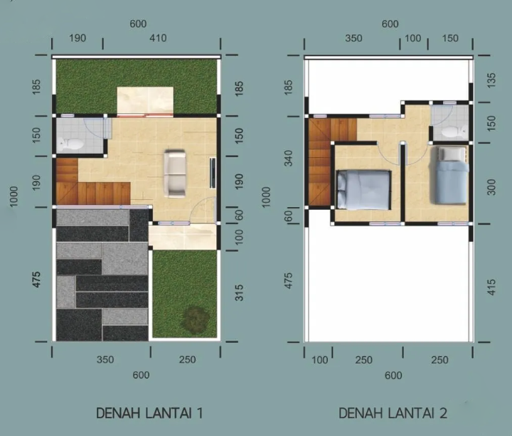 Layout Tipe 46/60